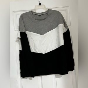 Colorblock Nursing Top